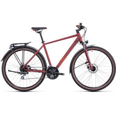 Bicicleta todocamino CUBE NATURE ALLROAD DIAMANT Rojo 2022 0